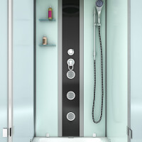 Shower tub combination k05-r00 shower enclosure 90x180 cm