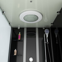 Whirlpool Dusche Kombination K05-R00-WP-EC 90x180 cm mit 2K Scheiben Versiegelung