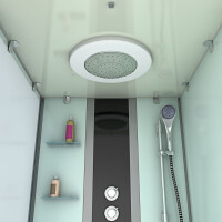 Dusche Wanne Kombination K05-R02 90x180 cm ohne 2K Scheiben Versiegelung