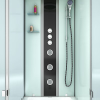 Shower tub combination k05-r02-ec shower enclosure 90x180 cm