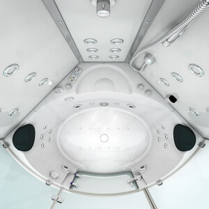 Steam shower whirlpool shower shower enclosure k60-ws-eh-sc 140x140cm