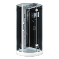 AcquaVapore D37-13R1 Dusche Duschtempel Komplett Duschkabine -Th. 90x90 OHNE 2K Scheiben Versiegelung