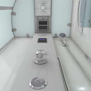 AcquaVapore D37-20R0-ALL Dusche Duschtempel Komplett Duschkabine 100x100