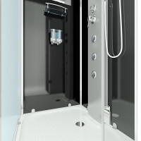 Duschkabine Dusche D38-03R0 80x80 cm ohne 2K Scheiben Versiegelung