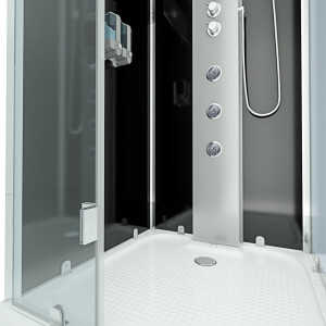 Steam shower shower enclosure d38-23l3 sw 100x100