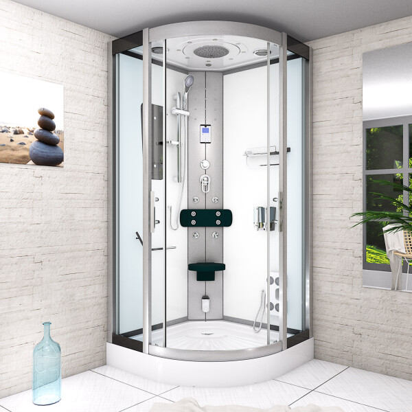 Komplettdusche Dusche D46-10T0-ALL 90x90 cm