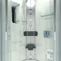 Komplettdusche Dusche D46-10T0 90x90 cm ohne 2K Scheiben Versiegelung
