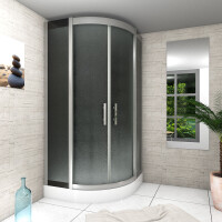 Steam shower shower temple sauna shower shower enclosure d46-13m2 90x90 cm