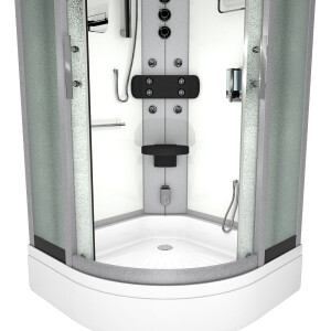 Komplettdusche Dusche D46-50M1 90x90 cm ohne 2K Scheiben Versiegelung