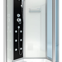 Kombination Badewanne Dusche K50-L00 170x100 cm ohne 2K Scheiben Versiegelung