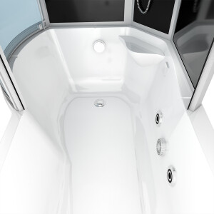 Kombination Whirlpool Dusche K50-R32-WP-ALL Wanne 100x170 cm