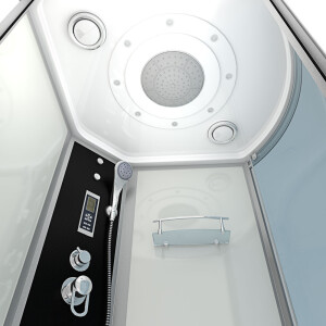 Kombination Badewanne Dusche K55-L01 170x100 cm ohne 2K Scheiben Versiegelung