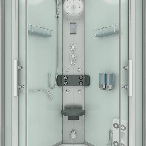 Steam shower shower enclosure d58-50t2 shower temple sauna 90x90 cm