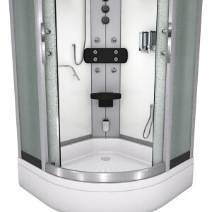AcquaVapore Dampfdusche Dusche D58-60M3 100x100 cm ohne 2K Scheiben Versiegelung