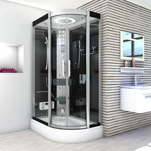 Shower enclosure shower temple prefabricated shower shower d60-73t1r-ec 80x120cm