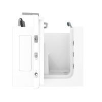 Sitting bath tub with door s08-b 110x68cm