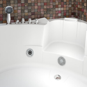 Whirlpool pool bathtub tub w06 152x152cm