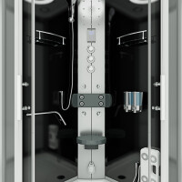 Komplettdusche Dusche D58-03T1 80x80 cm ohne 2K Scheiben Versiegelung