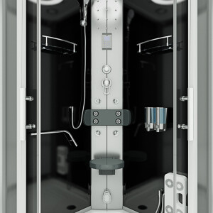 AcquaVapore Dampfdusche Dusche D58-13T2 90x90 cm ohne 2K Scheiben Versiegelung