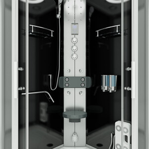 Steam shower shower enclosure d58-13t3-ec sw 90x90