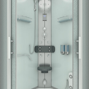 Shower enclosure shower d58-20m0-ec complete shower ready shower 100x100 cm