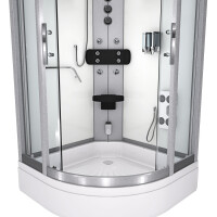 Komplettdusche Dusche D58-50T1 90x90 cm ohne 2K Scheiben Versiegelung