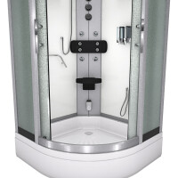 AcquaVapore Dampfdusche Dusche D58-50M3 90x90 cm ohne 2K Scheiben Versiegelung