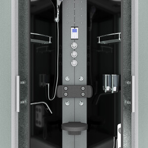Komplettdusche Dusche D58-53M1-ALL 90x90 cm