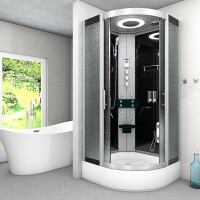 Komplettdusche Dusche D58-53M1-ALL 90x90 cm