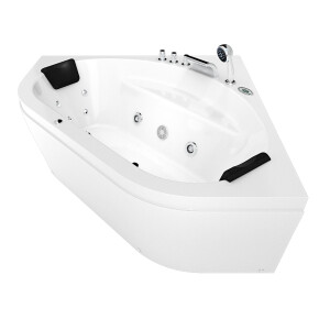 Whirlpool bath corner tub w20r-sc 140x140cm