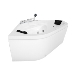 Whirlpool pool bathtub corner tub tub w20r 140x140cm with radio and color light