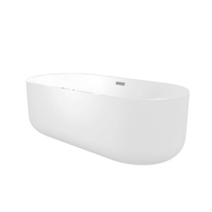 freistehende Badewanne Wanne F26 170x80cm Whirlpool Luft & Wasser