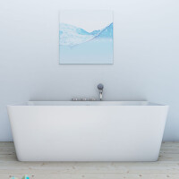 freistehende Badewanne Wanne Acryl F05-ALL 170x80cm Armatur wählbar