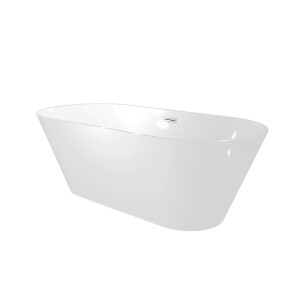 freistehende Badewanne Wanne Acryl F01 170x80cm